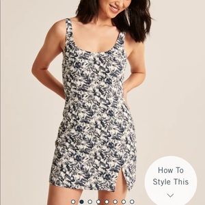 NWT Abercrombie & Fitch 90s mini slip dress